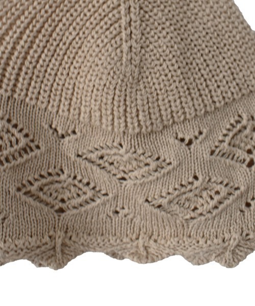 Reurie'（レウリィ）の「【先行販売】レースニットビスチェ／lace knit bustier　ベージュ　ブラック　夏　カジュアル（その他トップス・レディース・ブラック/ベージュ・FREE）」の10枚目の写真