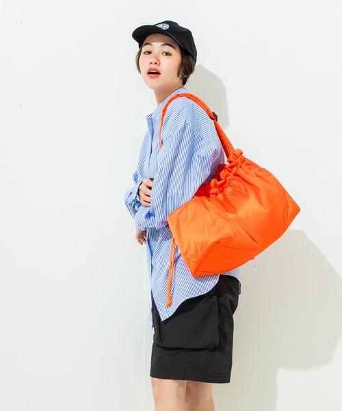 ACCOMMODE（アコモデ）の「メッセンジャーショルダー（ショルダーバッグ・レディース・ベージュ/オレンジ/ブラック・FREE）」の9枚目の写真