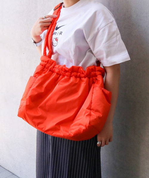 ACCOMMODE（アコモデ）の「メッセンジャーショルダー（ショルダーバッグ・レディース・ベージュ/オレンジ/ブラック・FREE）」の12枚目の写真