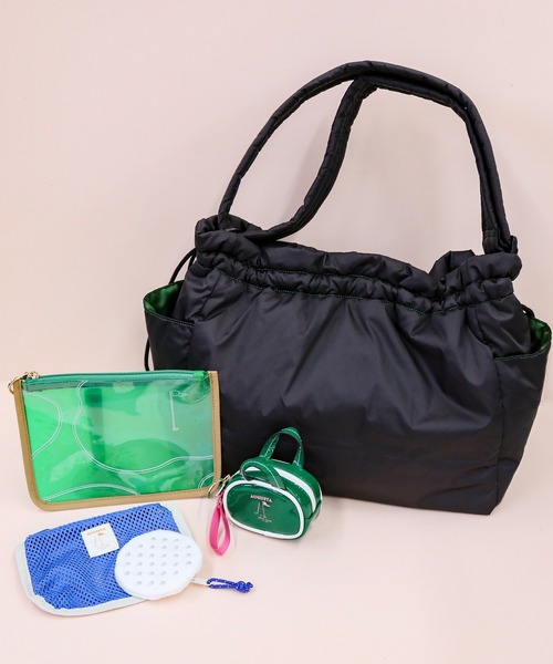 ACCOMMODE（アコモデ）の「メッセンジャーショルダー（ショルダーバッグ・レディース・ベージュ/オレンジ/ブラック・FREE）」の16枚目の写真