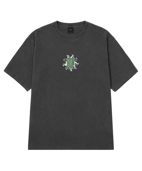 HUF(ハフ)の「APOLLO WASHED TEE(Tシャツ/カットソー・メンズ・ブラック/ナチュラル・M/L/XL/XXL/S)」の1枚目の写真