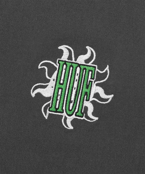 HUF(ハフ)の「APOLLO WASHED TEE(Tシャツ/カットソー・メンズ・ブラック/ナチュラル・M/L/XL/XXL/S)」の9枚目の写真