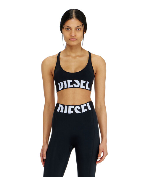 DIESEL(ディーゼル)の「ウィメンズ ブラ ALLISON-D-POP(ブラジャー・レディース・ブラック/ライム・SMALL/MEDIUM/X-SMALL)」の1枚目の写真