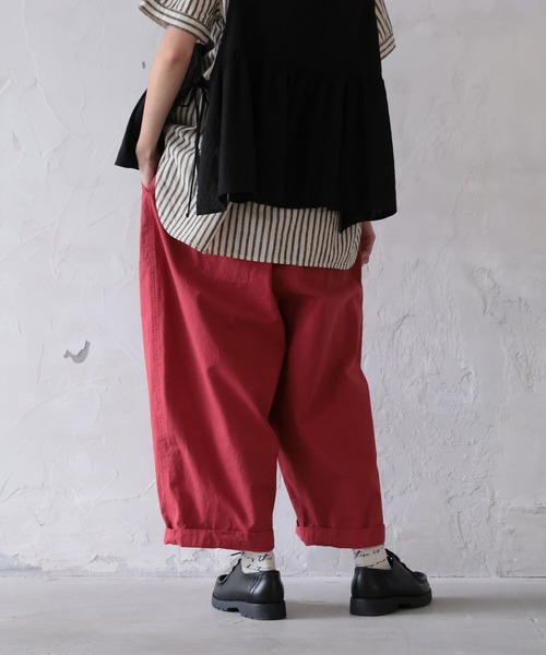 soulberryの９分丈パンツ 楽天市場】O.W.N 映えちゃうグリーンな9分丈パンツ M/L/LL/3L/4L