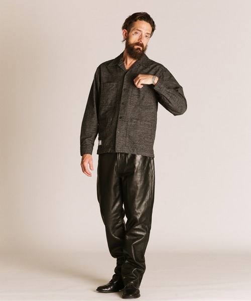 schott（ショット）の「Schott/ショット/GUATEMALA SHIRT/グアテマラシャツ（シャツ/ブラウス・メンズ・ブラック/グリーン・XL/L/M/2XL）」の10枚目の写真