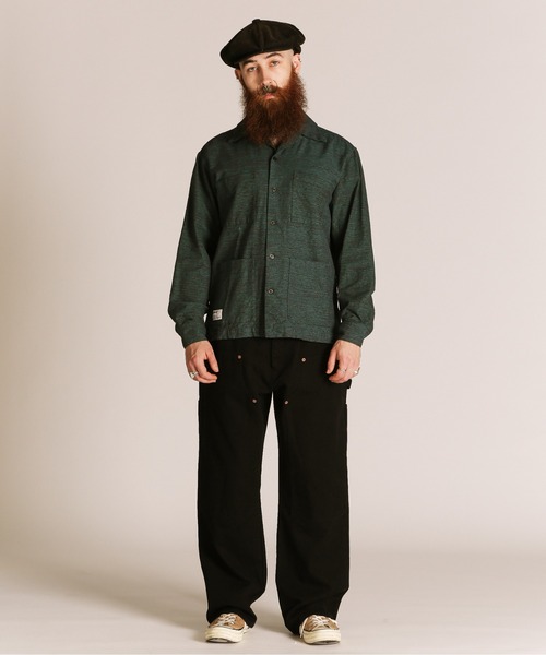 schott（ショット）の「Schott/ショット/GUATEMALA SHIRT/グアテマラシャツ（シャツ/ブラウス・メンズ・ブラック/グリーン・XL/L/M/2XL）」の11枚目の写真