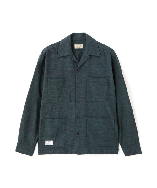 schott（ショット）の「Schott/ショット/GUATEMALA SHIRT/グアテマラシャツ（シャツ/ブラウス・メンズ・ブラック/グリーン・XL/L/M/2XL）」の14枚目の写真