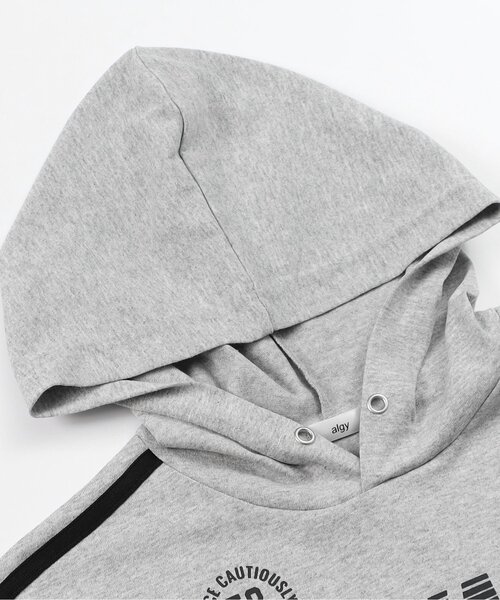 algy(アルジー)の「フレンチスリーブゲームフーディー(Tシャツ/カットソー・キッズ・グレー/オフホワイト/ブラック・XX-SMALL/X-SMALL/MEDIUM/SMALL)」の11枚目の写真