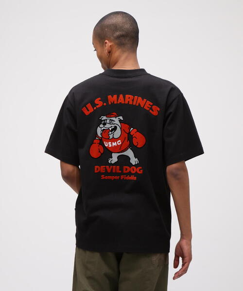 AVIREX アヴィレックス USMC BULLDOG TEE ブルドック半袖Tシャツ USMC BULLDOG T-SHIRT / ブルドック 半袖Tシャツ / AVIREX