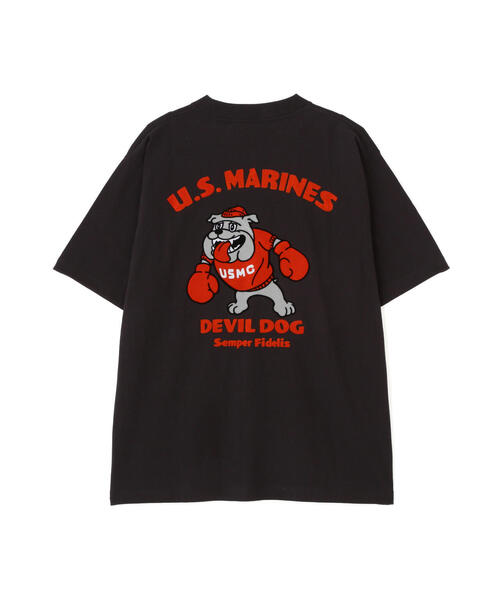 S*P様 USMC アメリカ海兵隊 海軍 半袖Tシャツ ブルドック　3段アーチ wip-23092703_5.jpg