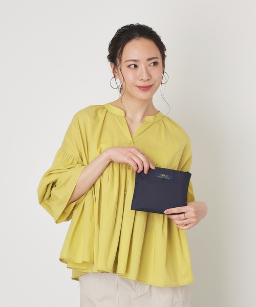 POLO RALPH LAUREN（ポロ ラルフ ローレン）の「【WEB限定】レイントートバッグ ショルダーベルト付き "FLAG BEAR" ポロベア（トートバッグ・レディース・ベージュ/ネイビー/ブラック・FREE）」の15枚目の写真