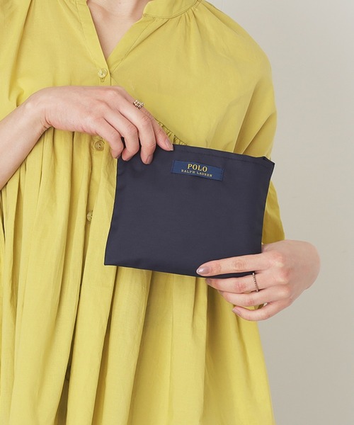 POLO RALPH LAUREN（ポロ ラルフ ローレン）の「【WEB限定】レイントートバッグ ショルダーベルト付き "FLAG BEAR" ポロベア（トートバッグ・レディース・ベージュ/ネイビー/ブラック・FREE）」の16枚目の写真