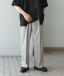 ITEMS URBANRESEARCH | 2タックセンタープレススラックス(スラックス)
