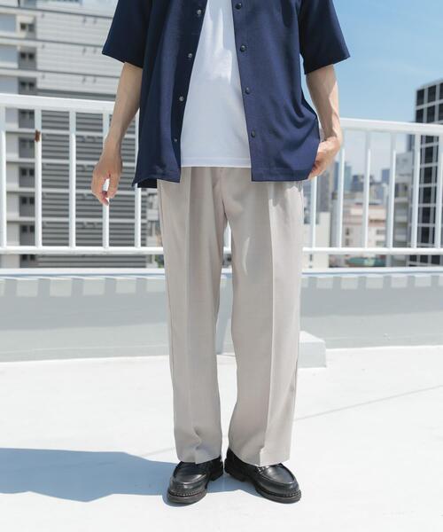 ITEMS URBANRESEARCH(アイテムズ アーバンリサーチ)の「2タックセンタープレススラックス(その他パンツ・メンズ・ブラウン/グレー系その他/ブラック・LARGE/MEDIUM)」の9枚目の写真