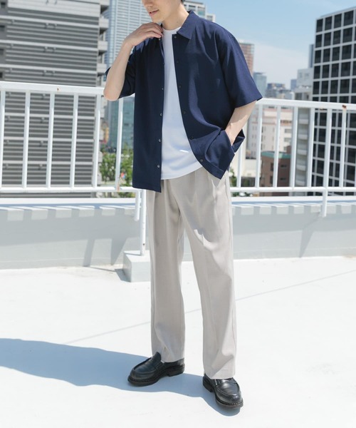 ITEMS URBANRESEARCH（アイテムズ アーバンリサーチ）の「2タックセンタープレススラックス（その他パンツ・メンズ・ブラウン/グレー系その他/ブラック・LARGE/MEDIUM）」の15枚目の写真