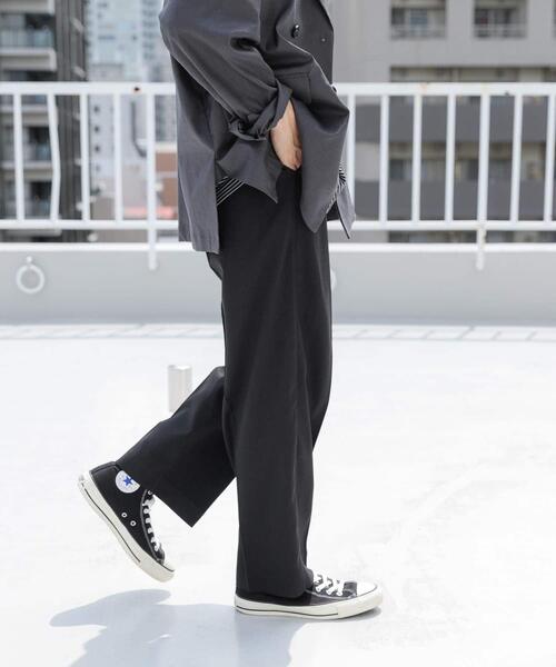 ITEMS URBANRESEARCH(アイテムズ アーバンリサーチ)の「2タックセンタープレススラックス(その他パンツ・メンズ・ブラウン/グレー系その他/ブラック・LARGE/MEDIUM)」の18枚目の写真