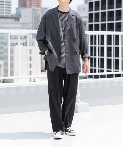 ITEMS URBANRESEARCH(アイテムズ アーバンリサーチ)の「2タックセンタープレススラックス(その他パンツ・メンズ・ブラウン/グレー系その他/ブラック・LARGE/MEDIUM)」の20枚目の写真