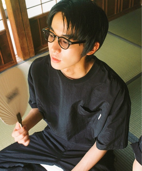 BROKEN BASE(ブロークンベース)の「4-Way Pullover SS(Tシャツ/カットソー・メンズ・ネイビー/ブラック・MEDIUM/LARGE)」の17枚目の写真