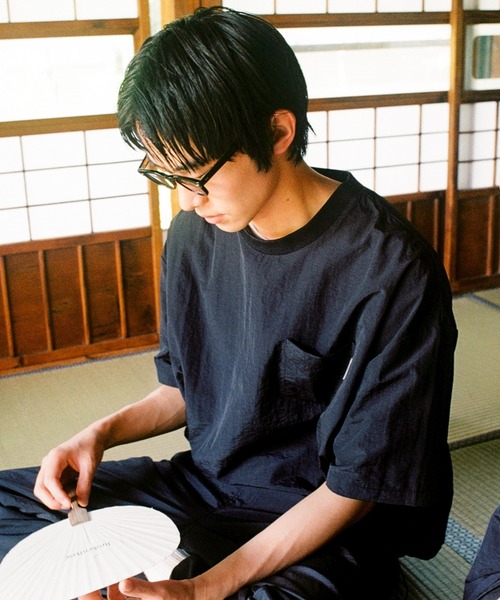 BROKEN BASE(ブロークンベース)の「4-Way Pullover SS(Tシャツ/カットソー・メンズ・ネイビー/ブラック・MEDIUM/LARGE)」の3枚目の写真