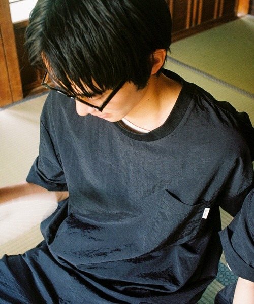 BROKEN BASE(ブロークンベース)の「4-Way Pullover SS(Tシャツ/カットソー・メンズ・ネイビー/ブラック・MEDIUM/LARGE)」の21枚目の写真