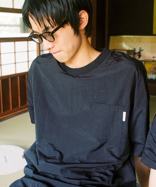 BROKEN BASE(ブロークンベース)の「4-Way Pullover SS(Tシャツ/カットソー・メンズ・ネイビー/ブラック・MEDIUM/LARGE)」の19枚目の写真