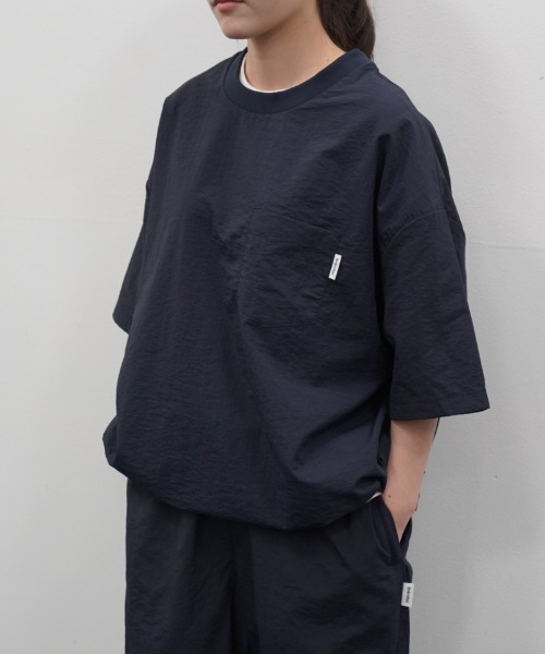 BROKEN BASE(ブロークンベース)の「4-Way Pullover SS(Tシャツ/カットソー・メンズ・ネイビー/ブラック・MEDIUM/LARGE)」の12枚目の写真