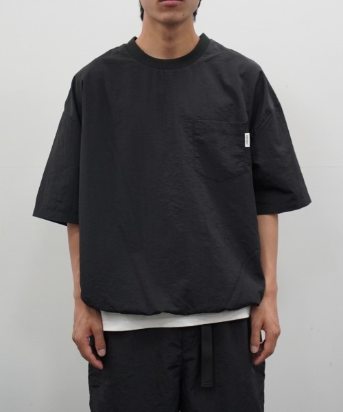 BROKEN BASE(ブロークンベース)の「4-Way Pullover SS(Tシャツ/カットソー・メンズ・ネイビー/ブラック・MEDIUM/LARGE)」の8枚目の写真
