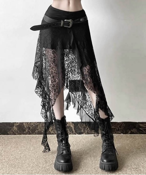 レーススカート サイドレーススカート | outlet | axes femme online shop