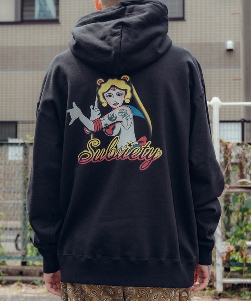 新品 サブサエティ まとめて 8点セット Subciety Lサイズ Subciety（サブサエティ）の「HALF ZIP PARKA（パーカー）」 - WEAR