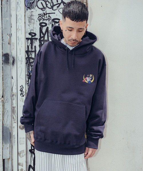 Subciety(サブサエティ)の「Moon light hoodie(パーカー・メンズ・ネイビー/グレー/ブラック・XX-LARGE/X-LARGE/LARGE/MEDIUM/SMALL)」の8枚目の写真