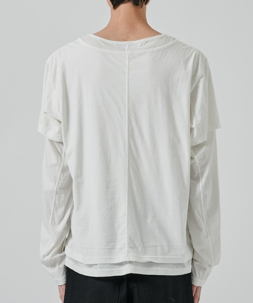 別注 DOUBLE LAYERD LONG SLEEVE TSHIRT（Tシャツ/カットソー