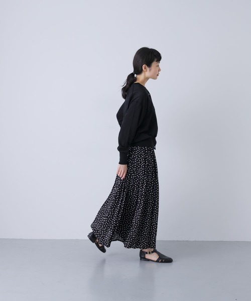 かぐれ(ドットギャザースカート) かぐれ（カグレ）の「ドットギャザースカート（スカート）」 - WEAR