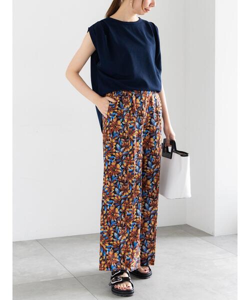 Te chichi（テチチ）の「ショルダータックラメトップス（Tシャツ/カットソー・レディース・オリーブ/ネイビー/シルバーグレー・F）」の11枚目の写真