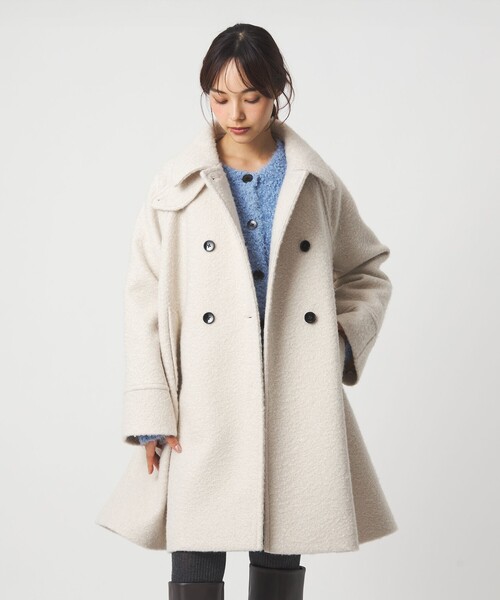 セール】＜EMMEL REFINES＞EM Aライン ミディアム コート（ステン