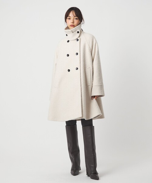 今期新作＜EMMEL REFINES＞EM Aライン ミディアム コート EMMEL REFINES＞EM Aライン ミディアム コート（EMMEL REFINES