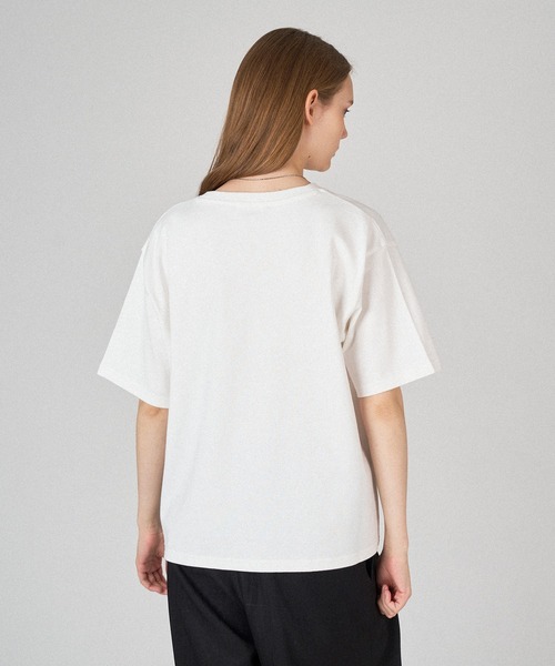 セール】BOUQUET EMBROIDERY T-SHIRT / ブーケ刺繍Tシャツ（T
