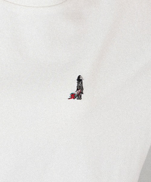 ONCILY（オンシェリー）の「BOUQUET EMBROIDERY T-SHIRT / ブーケ刺繍Tシャツ（Tシャツ/カットソー・メンズ・オフホワイト/ライトホワイト・SMALL/MEDIUM/LARGE）」の3枚目の写真