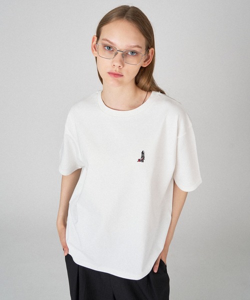BOUQUET EMBROIDERY T-SHIRT / ブーケ刺繍Tシャツ（Tシャツ