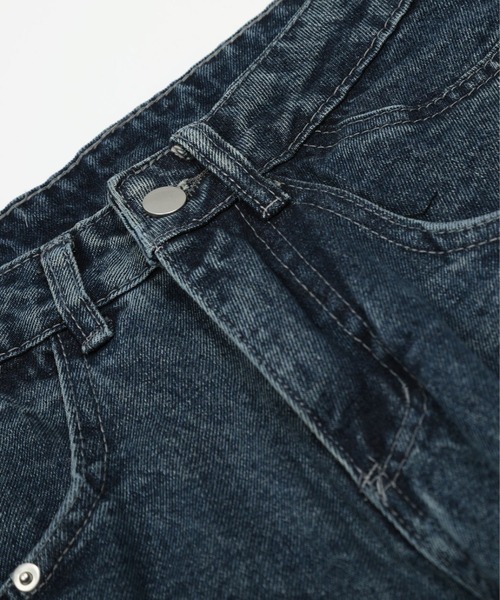 HOOK(フック)の「ルーズバルーンシルエットデニムパンツ(デニムパンツ・メンズ・ライトブルー/ネイビー・LARGE/SMALL/MEDIUM)」の18枚目の写真