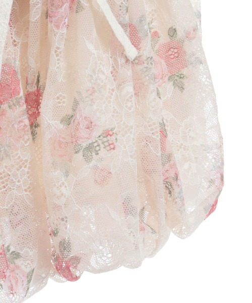 axes femme（アクシーズファム）の「ブーケレースバルーンミニスカート（スカート・レディース・ブラウン/クリーム・FREE）」の21枚目の写真