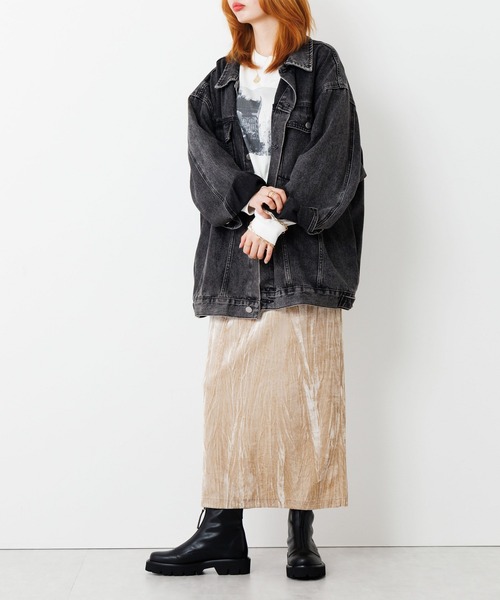 HIMIKO（ヒミコ）の「【HIMIKO】【撥水】フロントジップブーツ/651409（ブーツ・レディース・ブラウン/ブラック/グレー・21.5cm/23.0cm/25.5cm/22.0cm/22.5cm/23.5cm/24.0cm/24.5cm/25.0cm/26.0cm/26.5cm）」の8枚目の写真