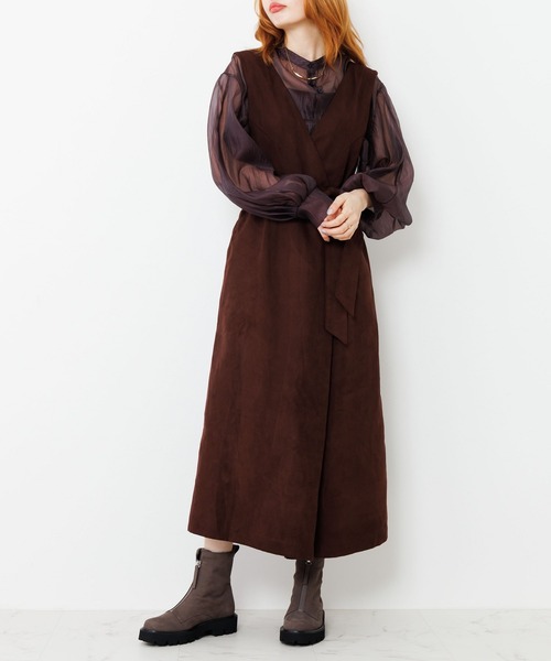 HIMIKO（ヒミコ）の「【HIMIKO】【撥水】フロントジップブーツ/651409（ブーツ・レディース・ブラウン/ブラック/グレー・21.5cm/23.0cm/25.5cm/22.0cm/22.5cm/23.5cm/24.0cm/24.5cm/25.0cm/26.0cm/26.5cm）」の16枚目の写真