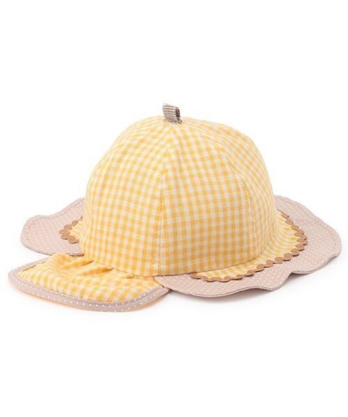 baby cheer（ベイビーチアー）の「日よけバナナハット（ハット・キッズ・イエロー・50-52cm/48-50cm/46-48cm/52-54cm）」の3枚目の写真