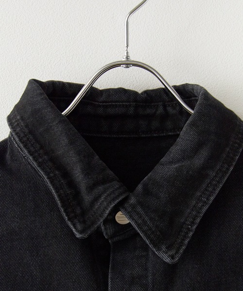 Theater code(シアターコード)の「Damaged Camouflage Denim Jacket/ダメージ迷彩デニムジャケット 秋 秋服メンズ 2026年秋冬(デニムジャケット・メンズ・ブラック系1/ブルー系1・M/L)」の15枚目の写真