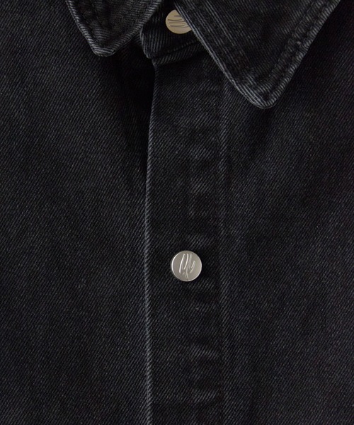 Theater code(シアターコード)の「Damaged Camouflage Denim Jacket/ダメージ迷彩デニムジャケット 秋 秋服メンズ 2026年秋冬(デニムジャケット・メンズ・ブラック系1/ブルー系1・M/L)」の16枚目の写真