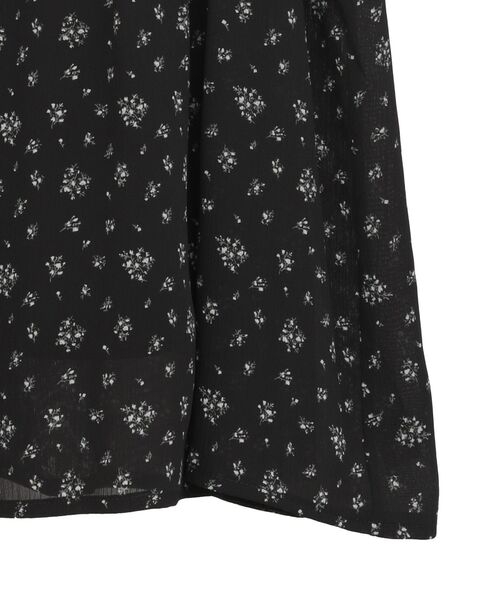 earth music&ecology(アースミュージックアンドエコロジー)の「マジョリカプリーツ半袖ブラウス(シャツ/ブラウス・レディース・ブラック系その他/アイボリー/ベージュ系その他3/ブラック・FREE)」の20枚目の写真