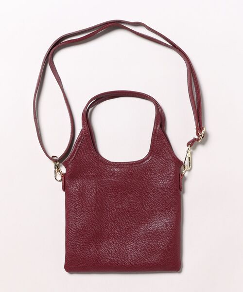 Scrap Book（スクラップブック）の「【ANTONELLO MASI】くりてトートバッグS（トートバッグ・レディース・レッド系その他/ブラック・FREE）」の6枚目の写真