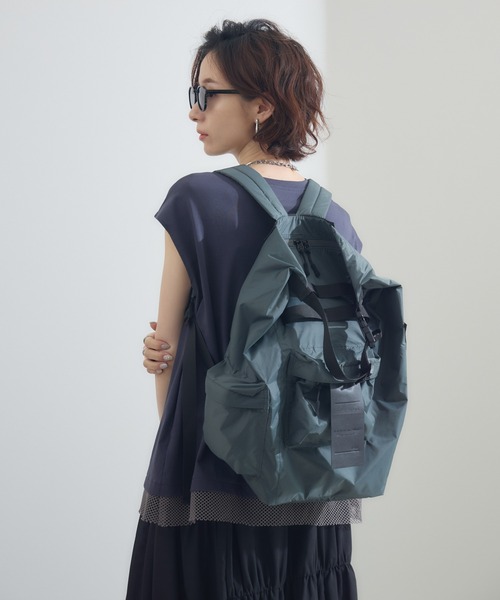 Paradise Picnic(パラダイスピクニック)の「TRANOI. DAYPACK(バックパック/リュック・レディース・グレー/ブラック・FREE)」の8枚目の写真