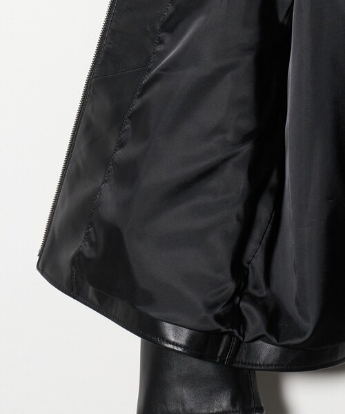 BEAUTY&YOUTH UNITED ARROWS（ビューティーアンドユースユナイテッドアローズ）の「シープレザー ジップ ブルゾン（その他アウター・メンズ・ブラック・XL/L/M/S）」の15枚目の写真