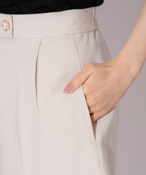 WILLSELECTION(ウィルセレクション)の「タックデザインショートパンツ(その他パンツ・レディース・ピンク/ブラック/オフホワイト・FREE)」の21枚目の写真